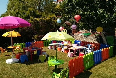 Doğum günü çocuk oyun bahçesi